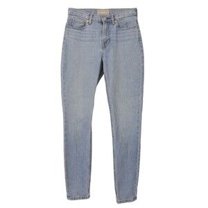 Everlane High Rise Skinny 25 Regular Jeans Light Wash Denim Blue Pant EUC B92